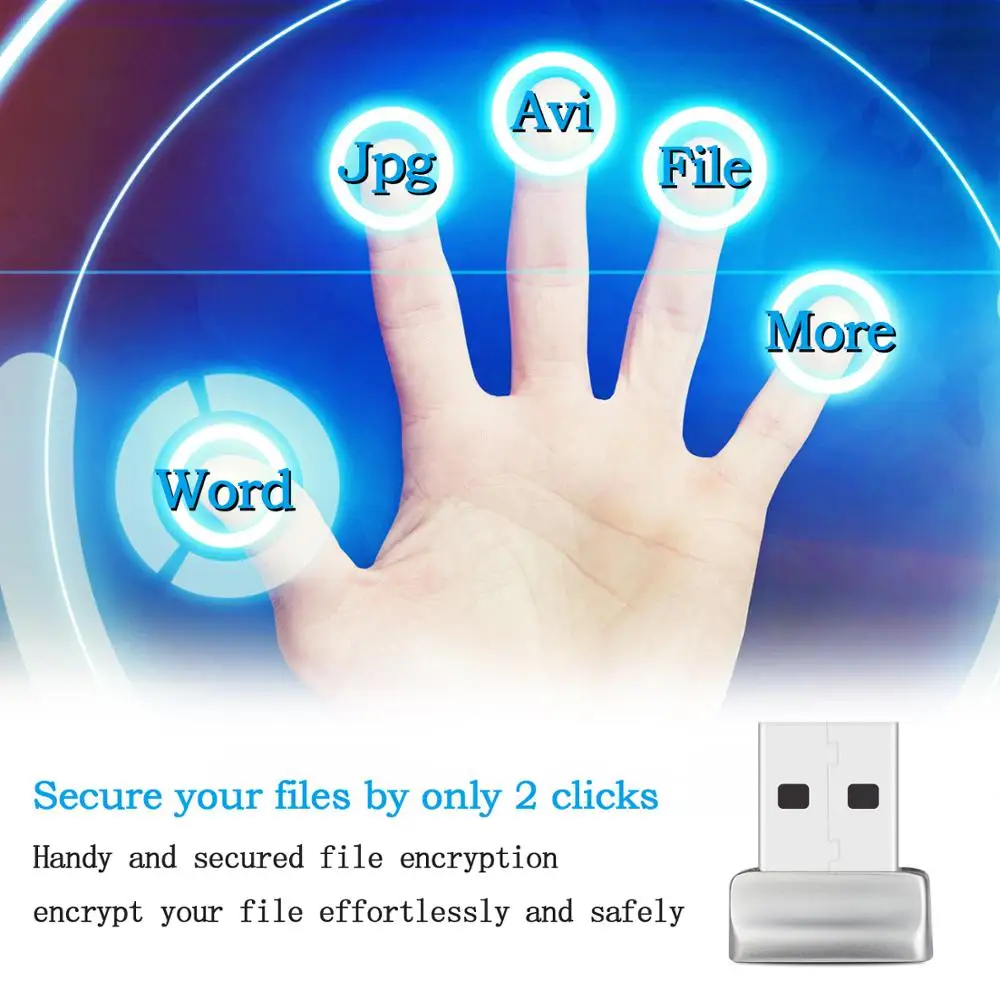Usb-устройство для считывания отпечатков пальцев считыватель ключей для Windows 10 Hello-Безопасность Ключ биометрический сканер сенсор модуль ключа для входа без паролей