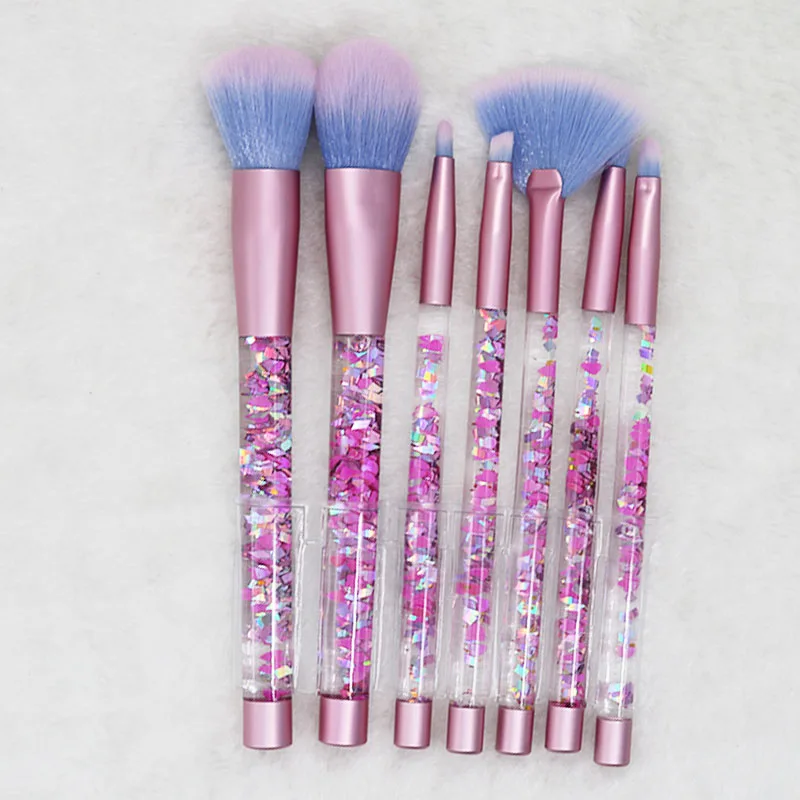 7 шт./компл. профессиональный женский набор кистей для макияжа лица Косметическая