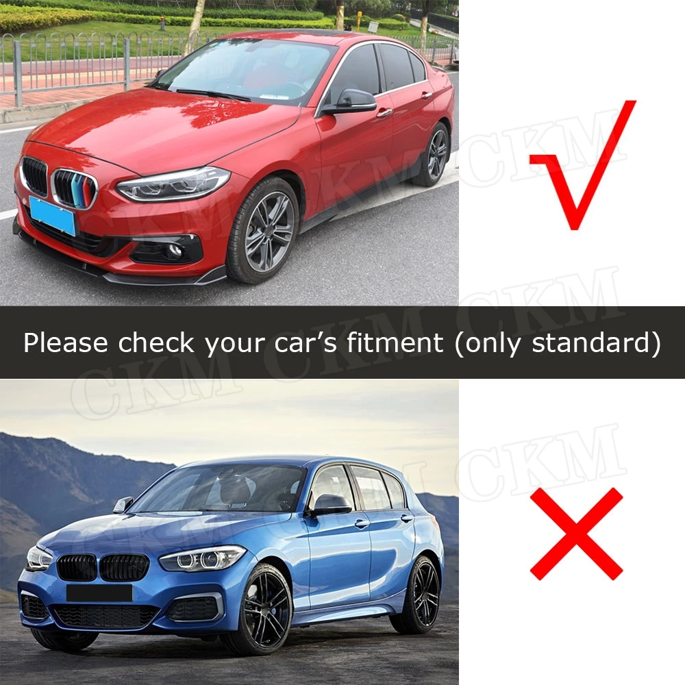 Высококачественный передний спойлер для подбородка из АБС-пластика BMW 1 серии F20