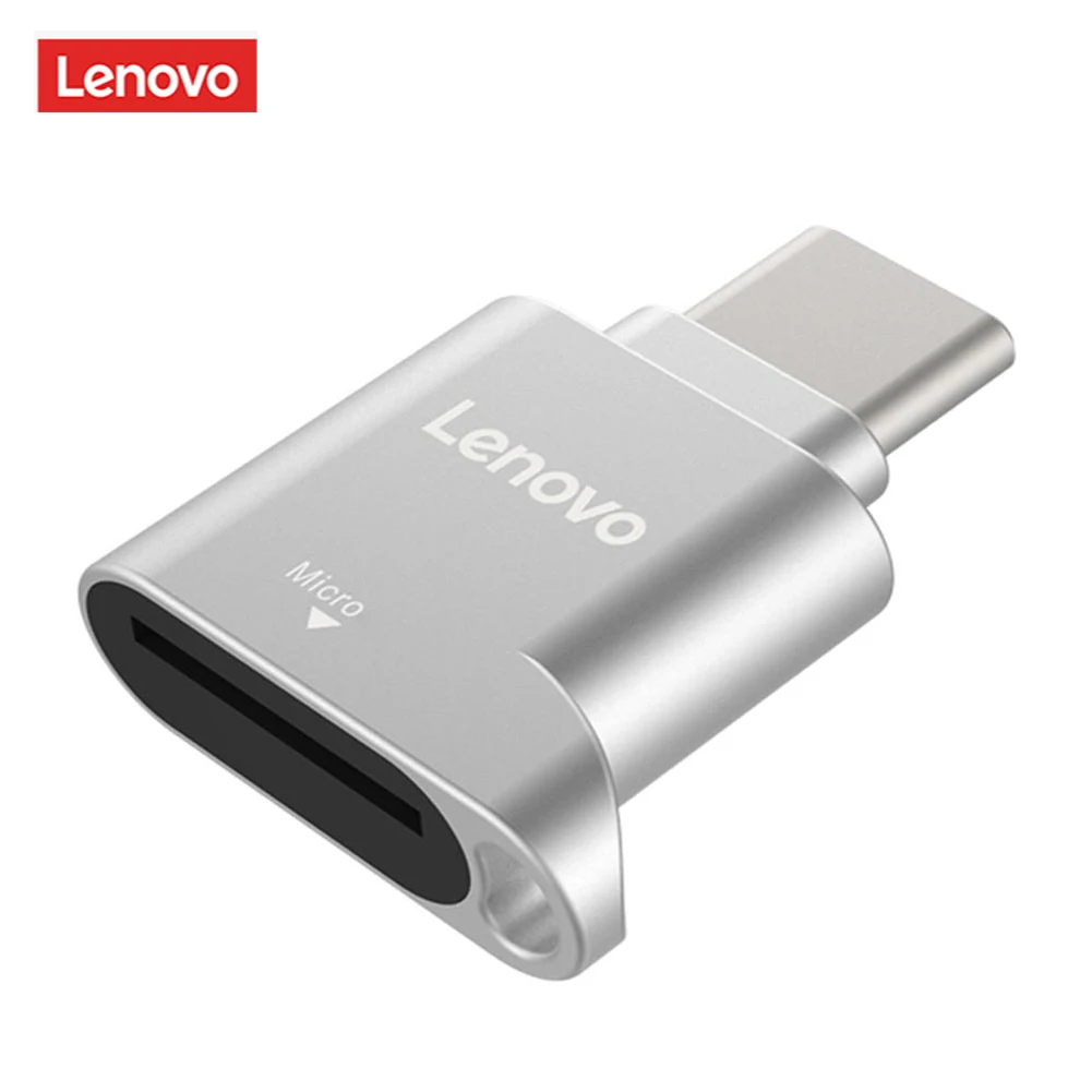 

Lenovo D201 Кабель с разъемом USB типа C кард-ридер 480 Мбит/с 512 ГБ USB-C TF Micro SD карты OTG адаптер Type-C памяти Картридер для ноутбука смарт-чехол для телефо...