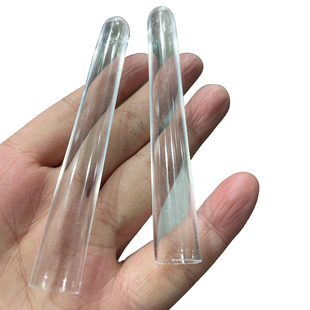 

10 Pcs/Pack High Quality Clear Plastic Test Tubes Lab Supplies 12x100mm Transparent Clear Test Tubes