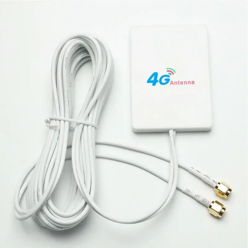 HJ0004 3m LTE внешний роутер с антенной модем антенны двойной RG174 28dbi 700-2700 МГц с TS9 CRC9 SMA разъем для Huawei E3276