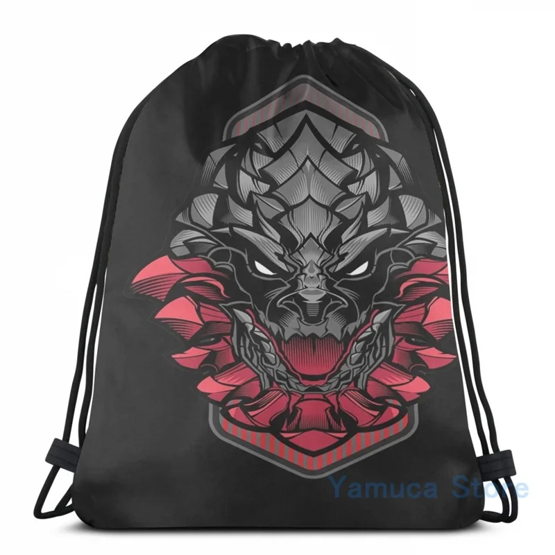 Забавный рюкзак с графическим принтом monster hunter USB-зарядкой мужские школьные сумки