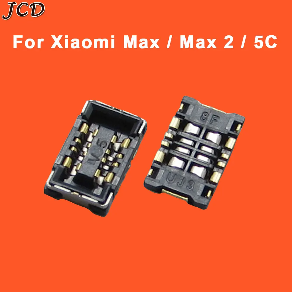 Разъем JCD FPC держатель аккумулятора с зажимом контакт для планшета Xiaomi Mi Max max 2 5C 1/2