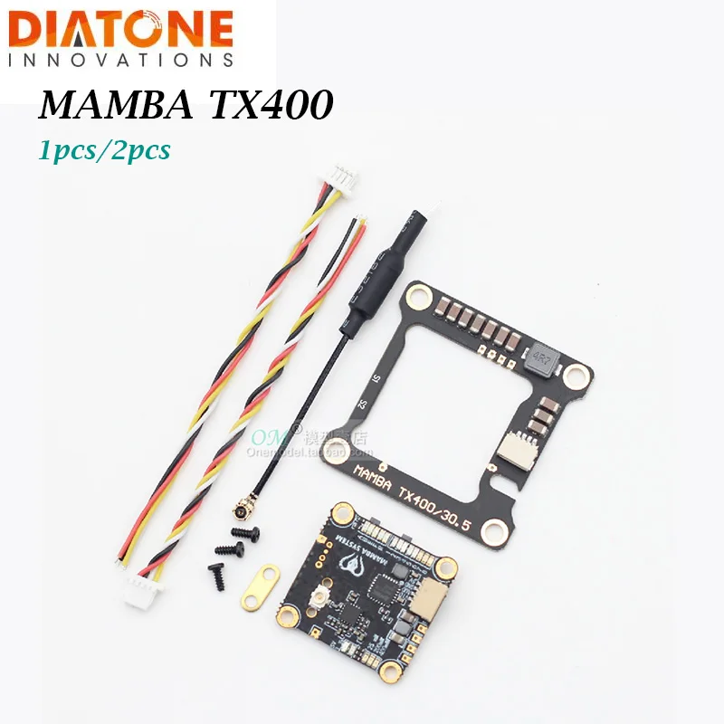1 шт./2 шт. оригинальный/Diatone MAMBA TX400 VTX 5 в 400 МВт фотоадаптер для FPV радиоуправляемого