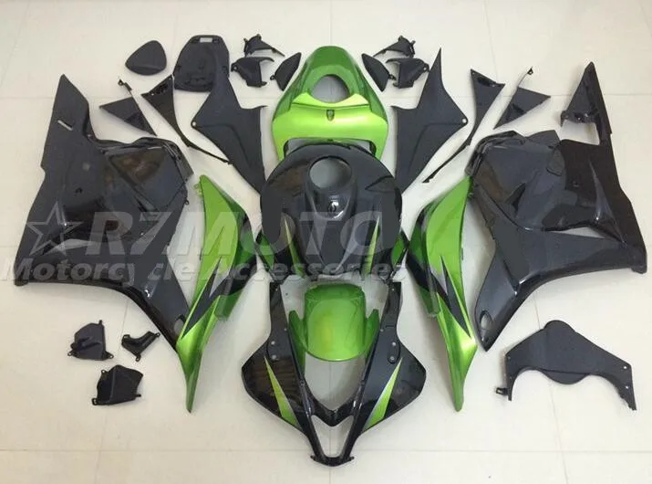 

Injection mold New ABS Fairings Kit Fit for HONDA CBR600RR F5 2009 2010 2011 2012 09 10 11 12 bodywork set black green