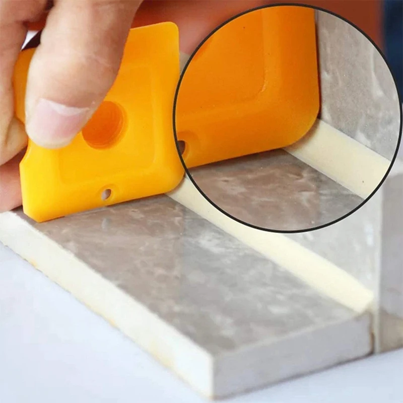 

36 Pieces Caulking Tool Kit Sealant Finishing Tool Cartridge Spare Nozzles Caulk Nozzles Caps Set