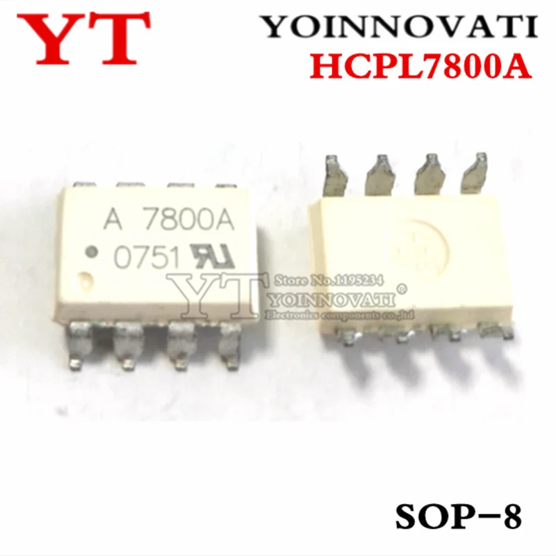 

10 шт. A7800A 7800A HCPL7800A HCPL-7800 A7800 SOP-8