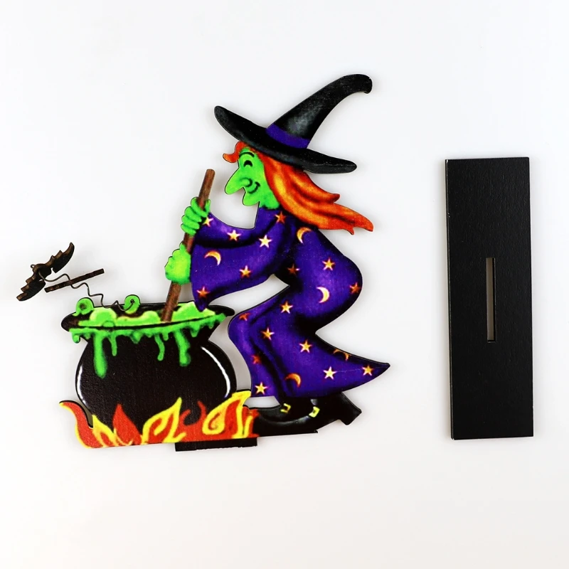 Настенный деревянный подвесной знак на Хэллоуин двор с привидениями украшение