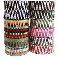hl 2 yards 38mm wide colorful polyester cotton webbing canvas belt handbag shoes garment diy sewing accessories