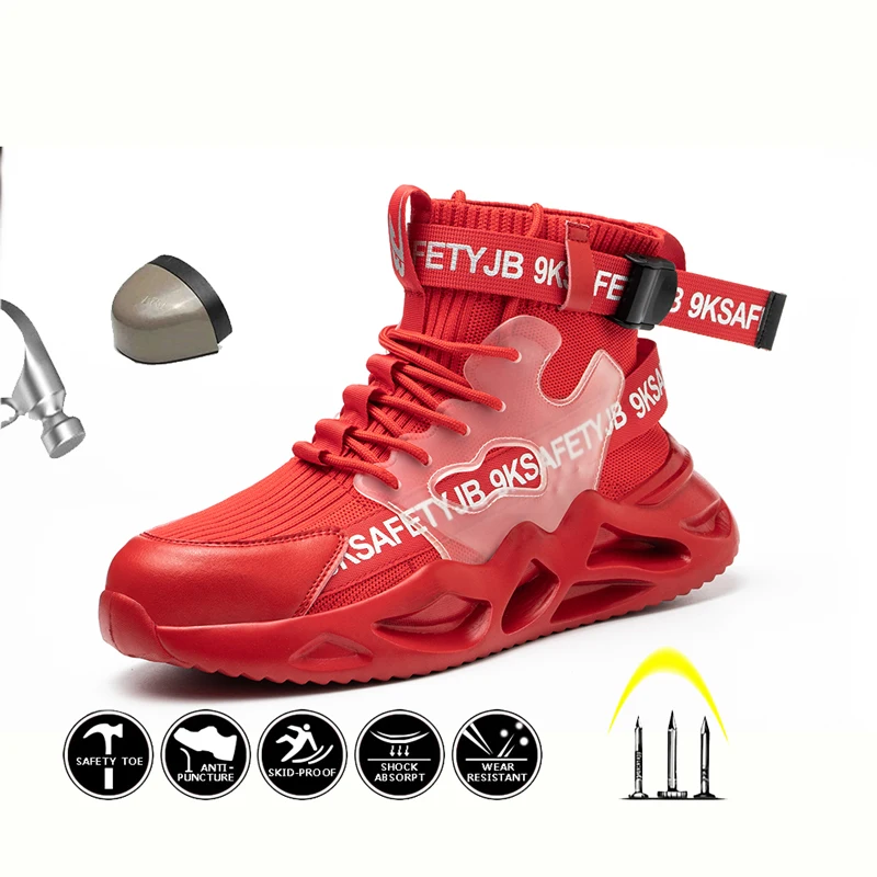Новинка Лидер продаж брендовая защитная обувь против усталости зимние ботинки