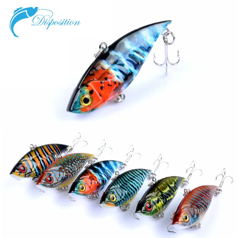 

6,5 см/10,6 г, полнослойные плавающие приманки Vib, суперприманка, окрашенная приманка, жесткая приманка, рыболовные аксессуары, рыболовная прим...