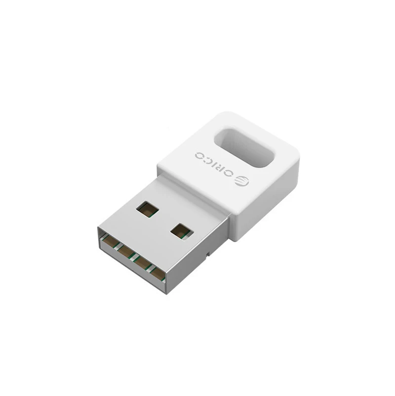 Белый ORICO USB bluetooth адаптер 4,0 портативный поддержка-aptX до 20 м bluetooth 4,0 адаптер для ПК компьютерный динамик беспроводная мышь - Цвет: Белый
