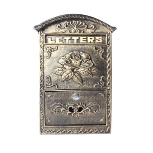 Изделия из алюминия BETOHE в европейском стиле, декоративные почтовые ящики бронзового цвета