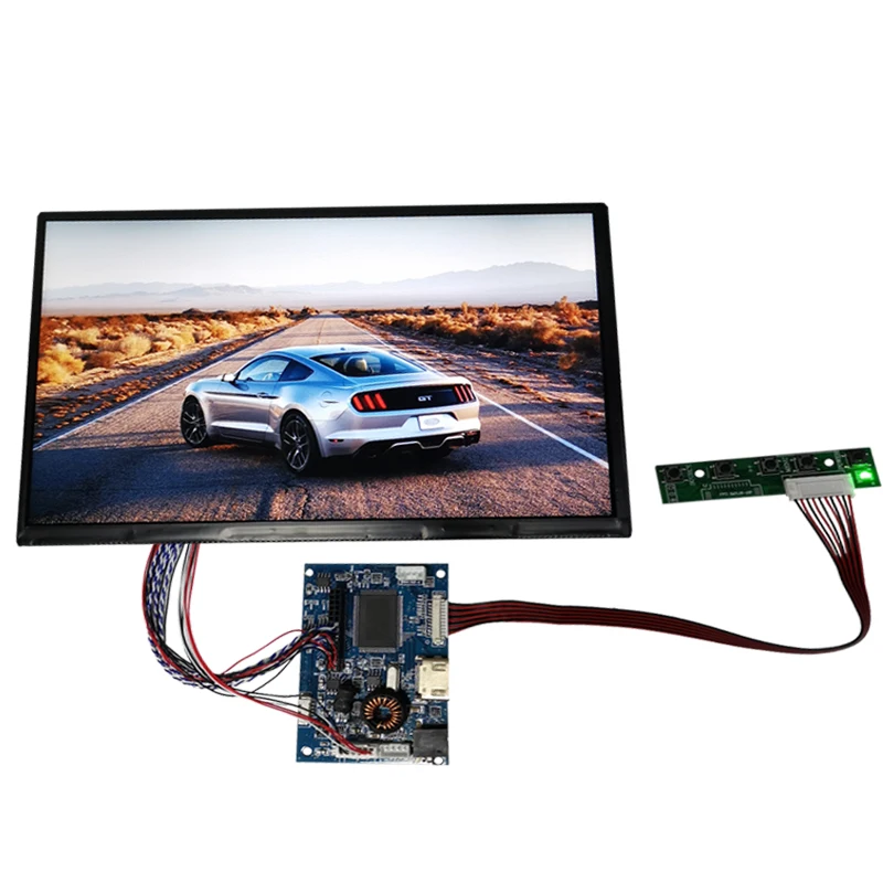 10,1 дюймовый 1366x768 16: 9 LCD емкостный сенсорный экран комплект дисплея HDMI