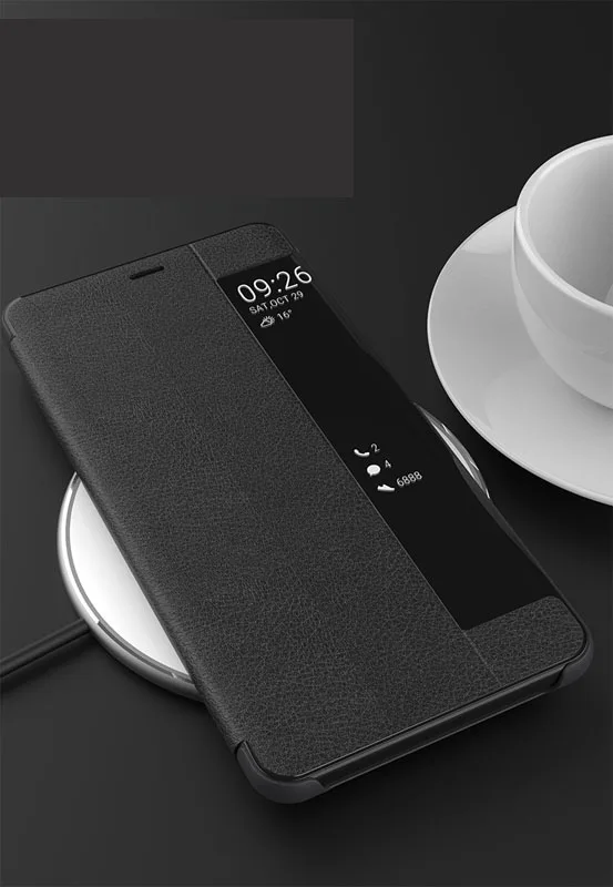 Xiaomi xiomi Redmi Note 4X4 3 5A 5 Pro Prime чехол умный прозрачный зеркальный вид флип Plus 6A 6 S2