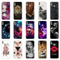 silicone tpu case for huawei honor 8c soft cat animal flowers cartoon printing case protective cover honor 8 c fundas coque para