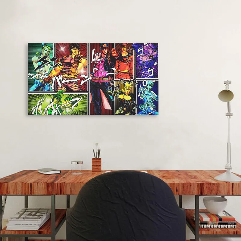 Картина на холсте HD настенный постер с изображением невероятных приключений