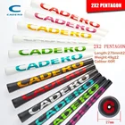 Новые прозрачные ручки CADERO 2X2 PENTAGON 10 шт.лот для гольфа 10 цветов в наличии из мягкого материала Бесплатная доставка