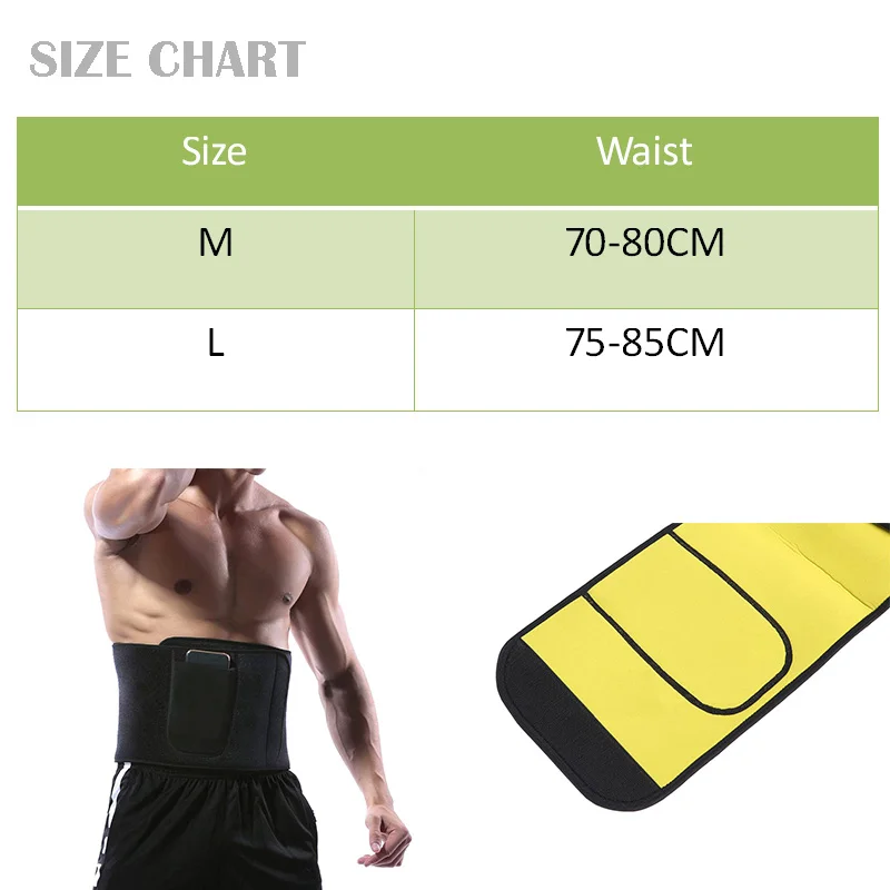 

Sweat Waist Trainer Slimming Sauna Belt Tummy Tuck Belly Trainer Fitness Equipment For Weight Loss Neoprene Body Shaper Corset