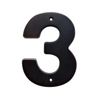 12cm wide area modern house number door home address numbers for house number digital door outdoor sign plates 5 inch 0 9 orb