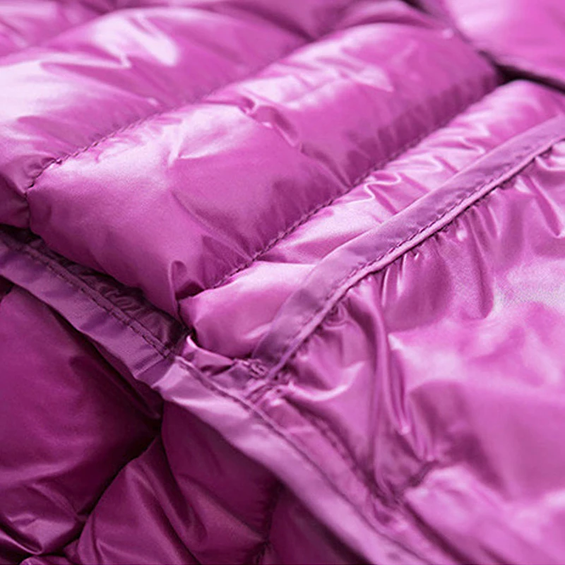 2022 New Brand 90% White Duck Down Jacket Women Autumn Winter Warm Coat Lady Ultralight Duck Down Jacket Female Windproof Parka