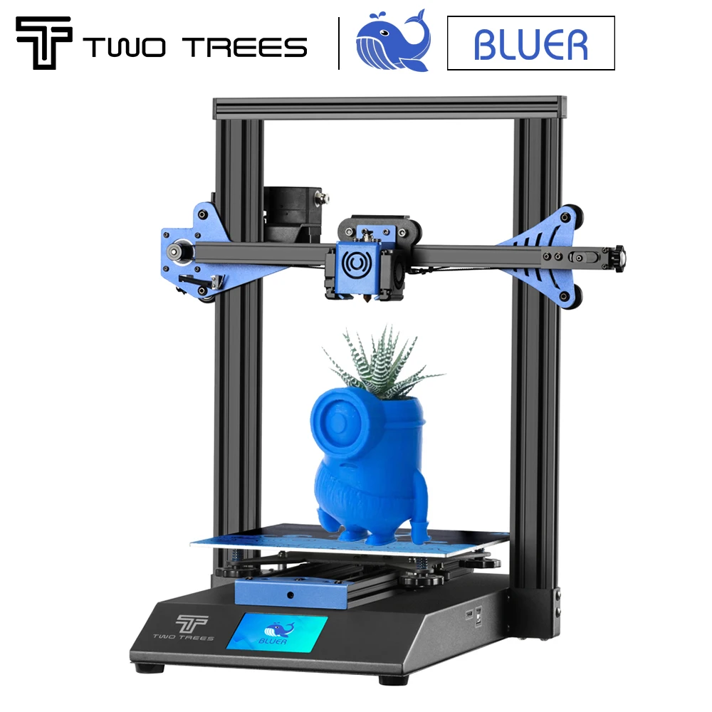 3D принтер Twotrees Bluer V2 для объемной печати с возобновлением работы при отключении