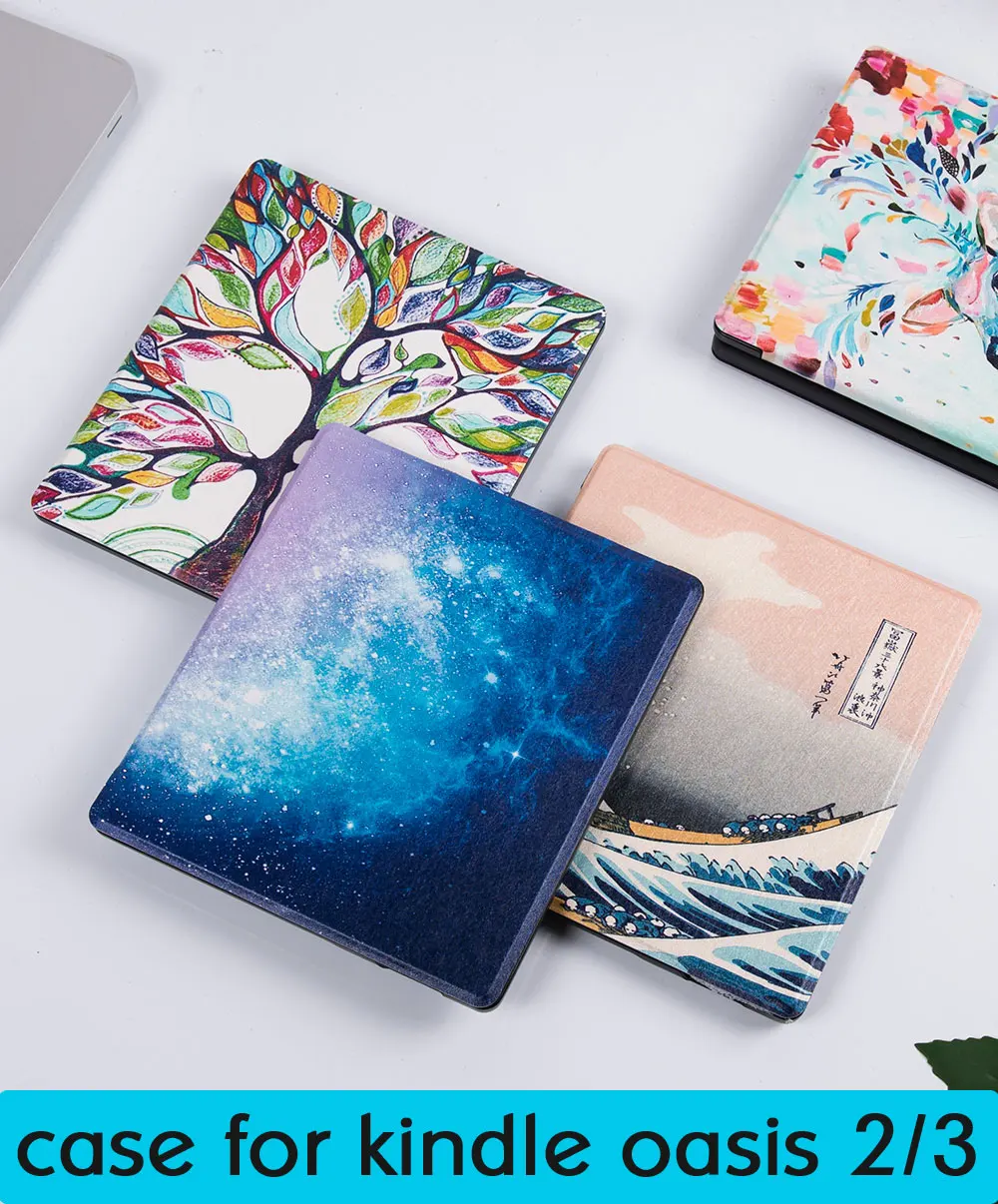 Чехол для Amazon All-new " Kindle Oasis e-Books(9th/10th Generation)-легкий тонкий чехол с функцией автоматического пробуждения и сна