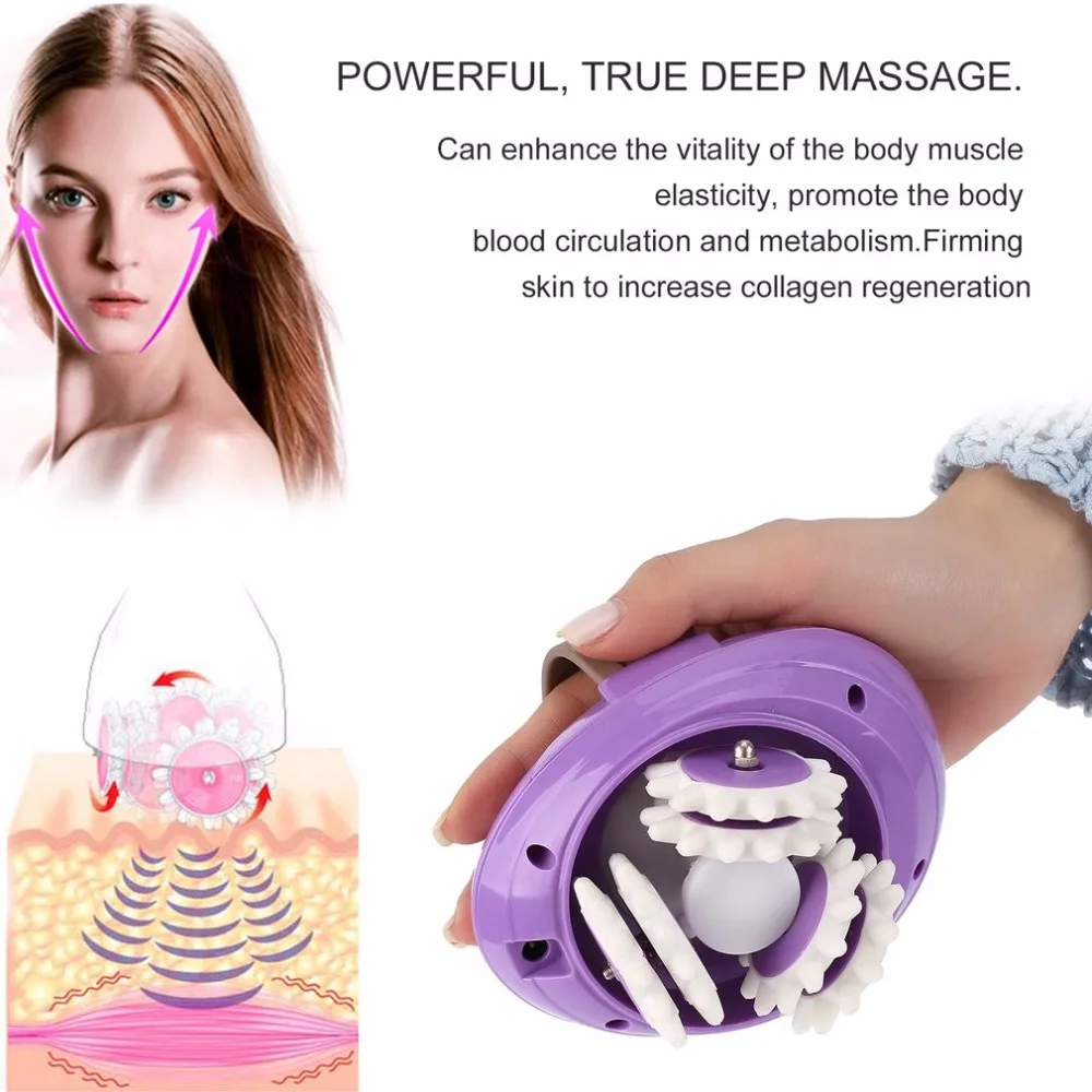 Уход за здоровьем электрический 3D Массажер для всего тела ролик мощный