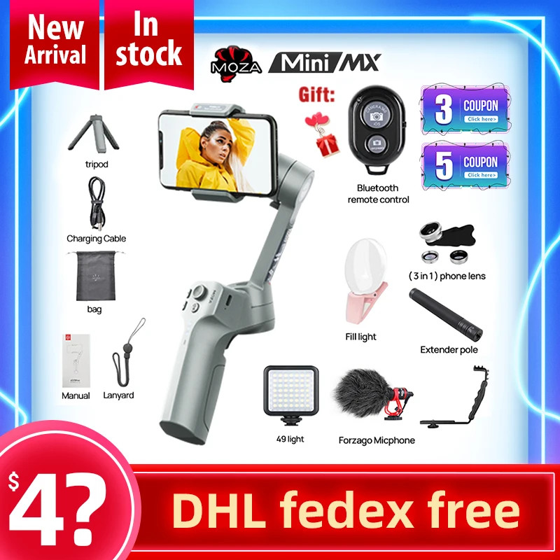 3 Axis смартфон карданный Бесщеточный Ручной Стабилизатор для телефона экшн Камера