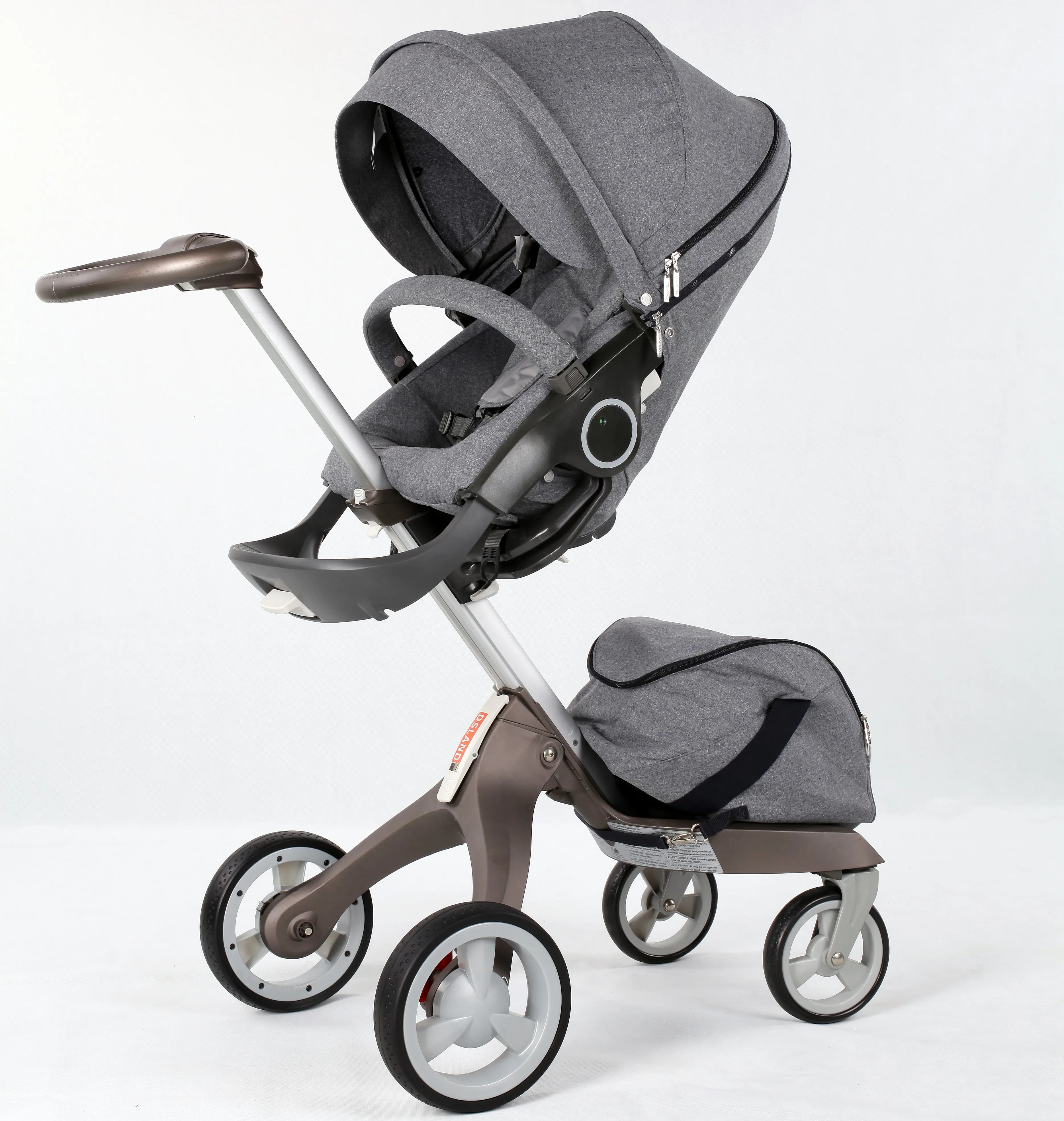 

Baby Stroller Luxury High Landscape Carriage Cart Pram Can Sit Reclining Light Folding Baby Hand Push Umbrella Cart 0-4 Y