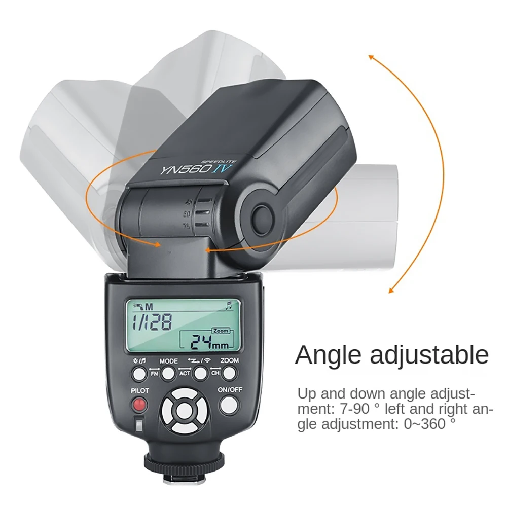 Вспышка Yongnuo YN560IV YN560 IV YN 560 с триггерным контроллером YongNuo YN560-TX II для камер Canon Nikon