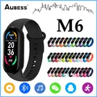 Смарт-часы Aubess M6 для мужчин и женщин, смарт-часы с пульсометром, фитнес-трекером, спортивный браслет, Смарт-часы для Samsung, IPhone, Xiaomi