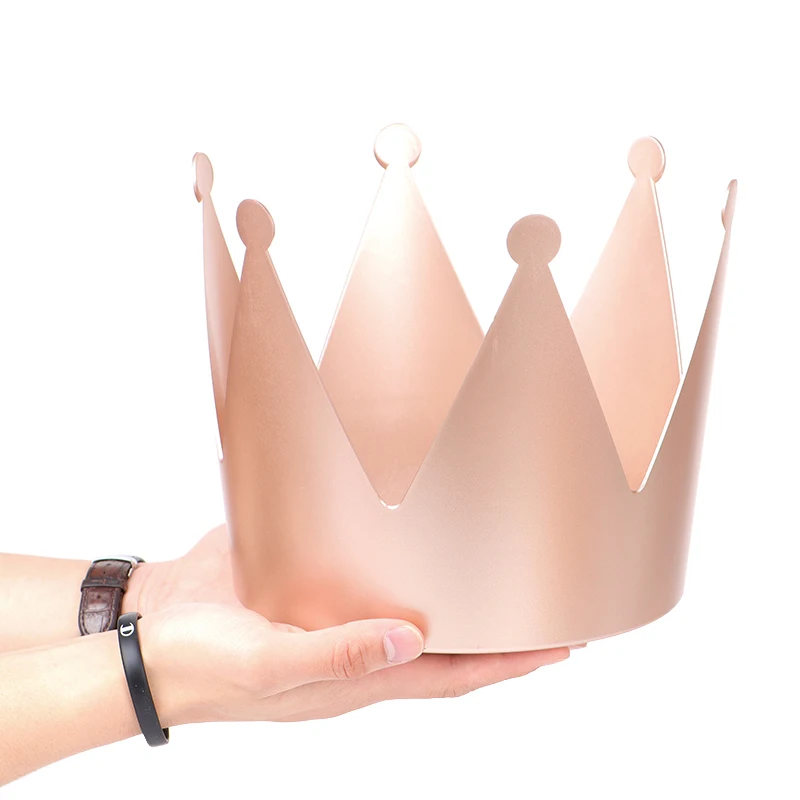 

1 Pieces Creative Queen Crown Waterproof Rose Box Bouquet Box Home Art Birthday Gift Box