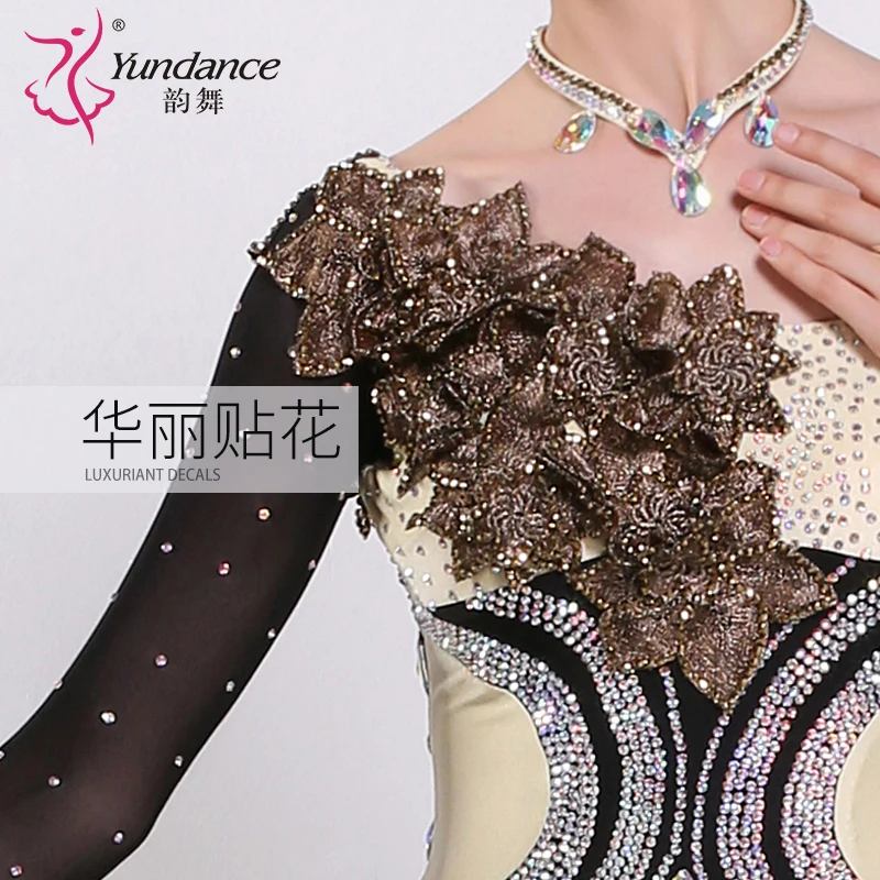 Delicate Embroidery Yellow Empress Costume with Long Tail TV Play Legend of Chinese Empress Wu Meiniang Tang Costume Hanfu