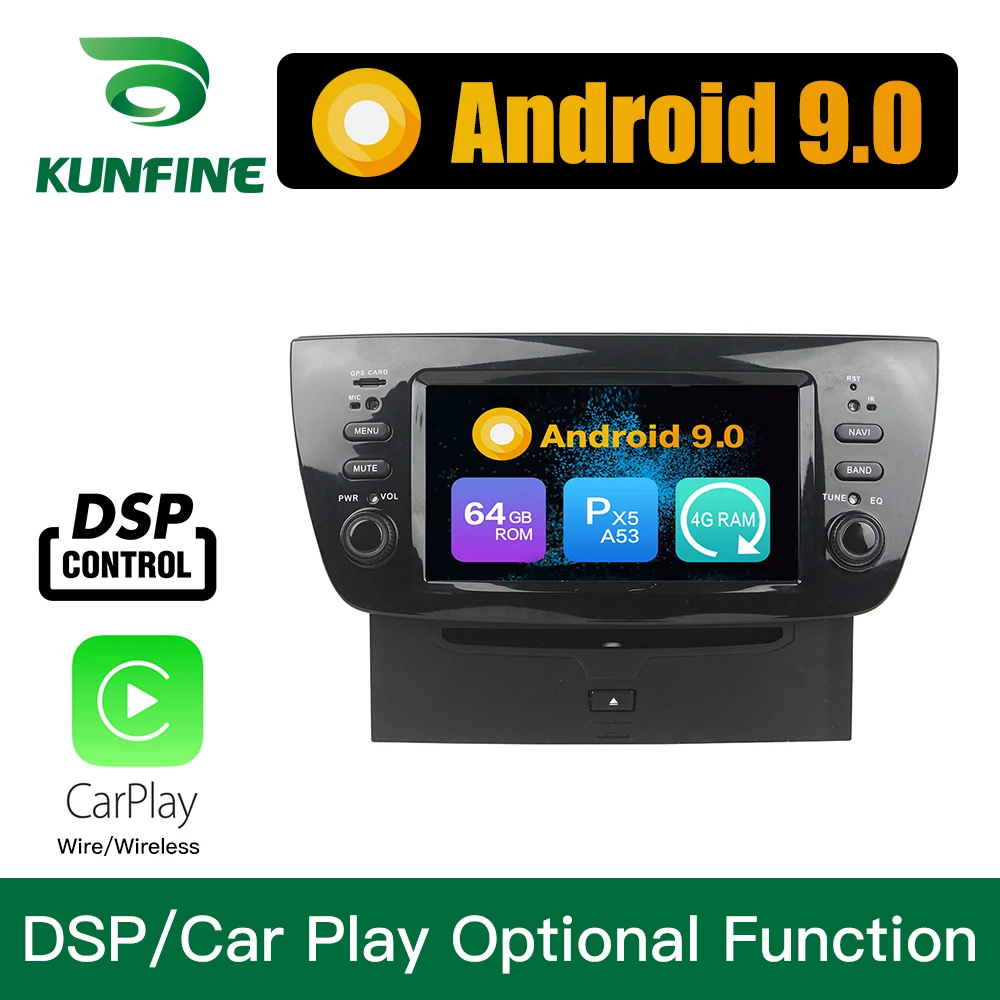 Android 9 0 Восьмиядерный 4 Гб ОЗУ 64 ПЗУ автомобильный DVD GPS навигатор мультимедийный