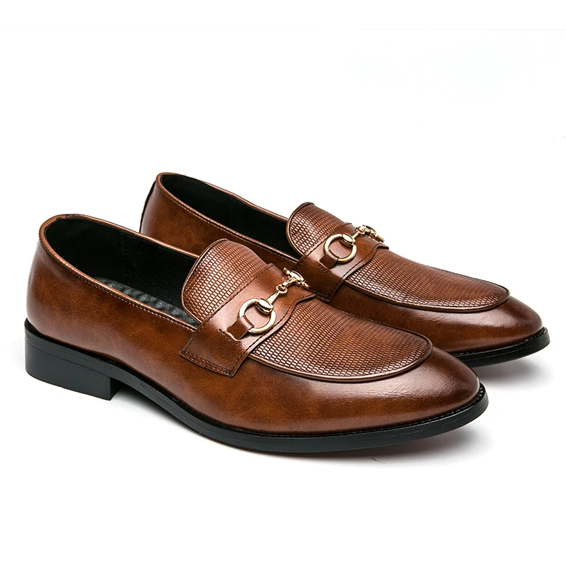 

Мужские классические итальянские кожаные туфли MAEDEF, модные мужские высококачественные Мокасины, деловые туфли с острым носком, обувь для м...