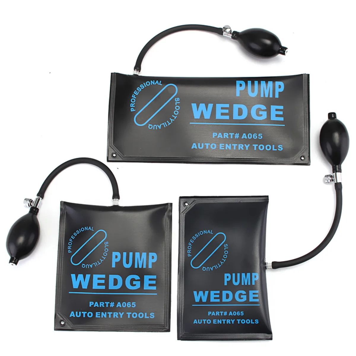 

3pcs Car Pump Air Wedge Alignment Inflatable Shim Pad Powerful Opener Tool