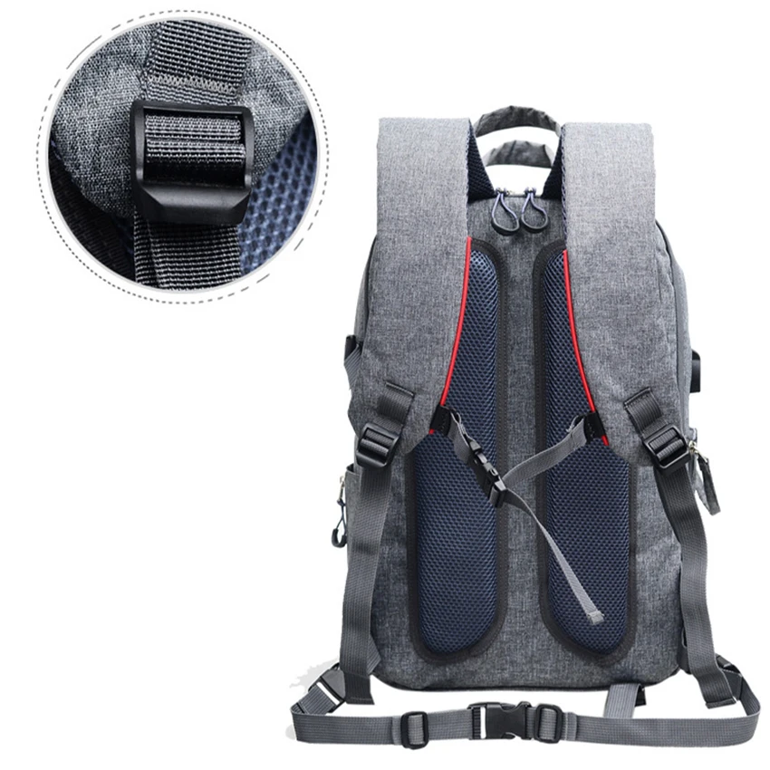 Ourdoor многофункциональные сумки через плечо с отделениями для Canon Nikon DSLR камеры