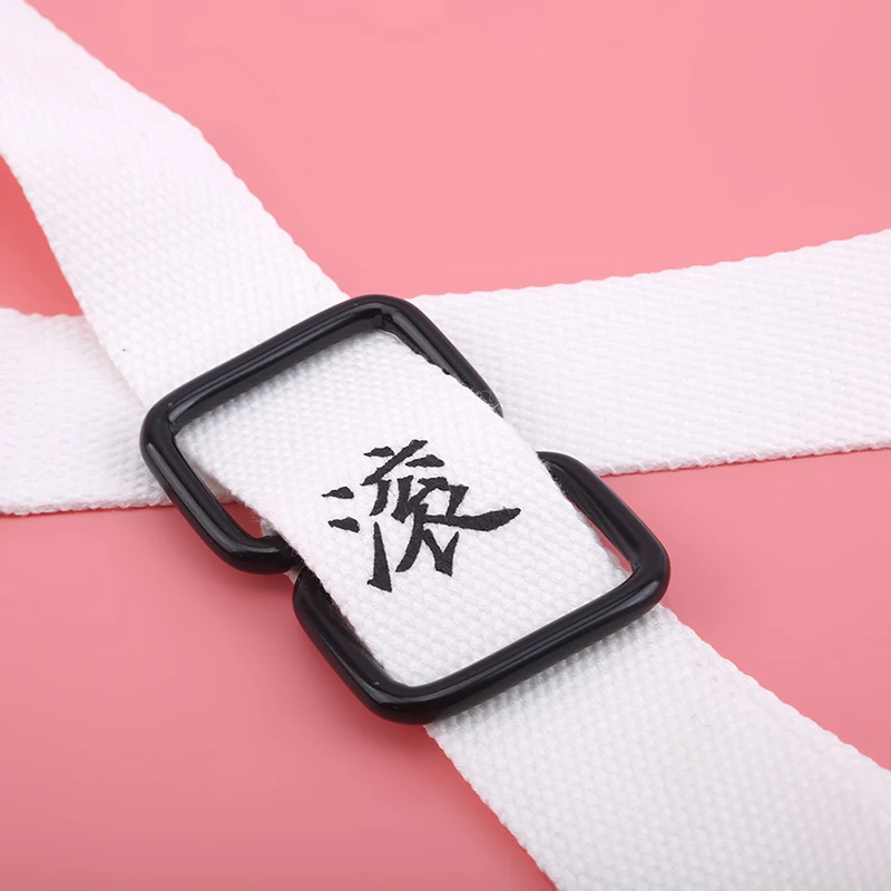 Унисекс ремень холст нейлоновый студенческий Harajuku китайские персонажи