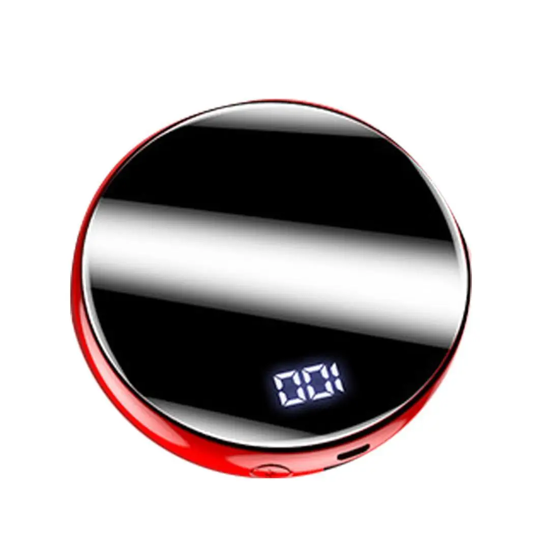 Круглый ультратонкий внешний аккумулятор креативный мобильный телефон мини