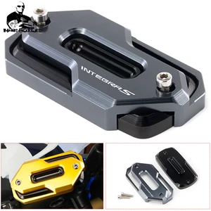 Motorbike CNC Front Brake Reservoir Oil Fluid Tank Cap Cover For Honda Integra 700 750 S 750D NC750 2014 NC750D 2015 2017 2016