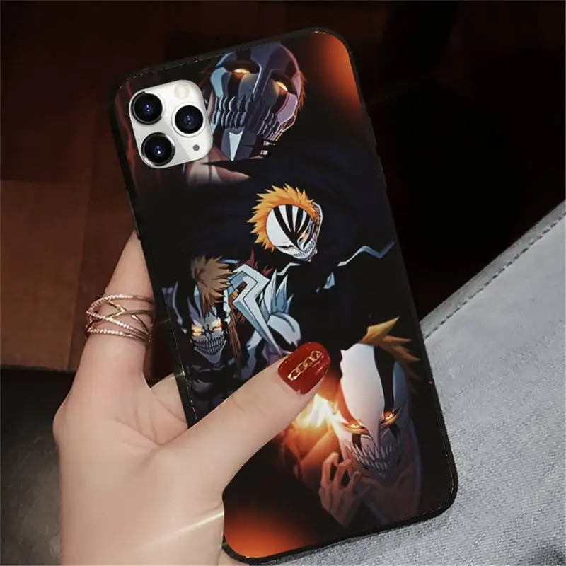 

Japan Anime Kurosaki Ichig Phone Case for iPhone 11 12 pro XS MAX 8 7 6 6S Plus X 5S SE 2020 XR