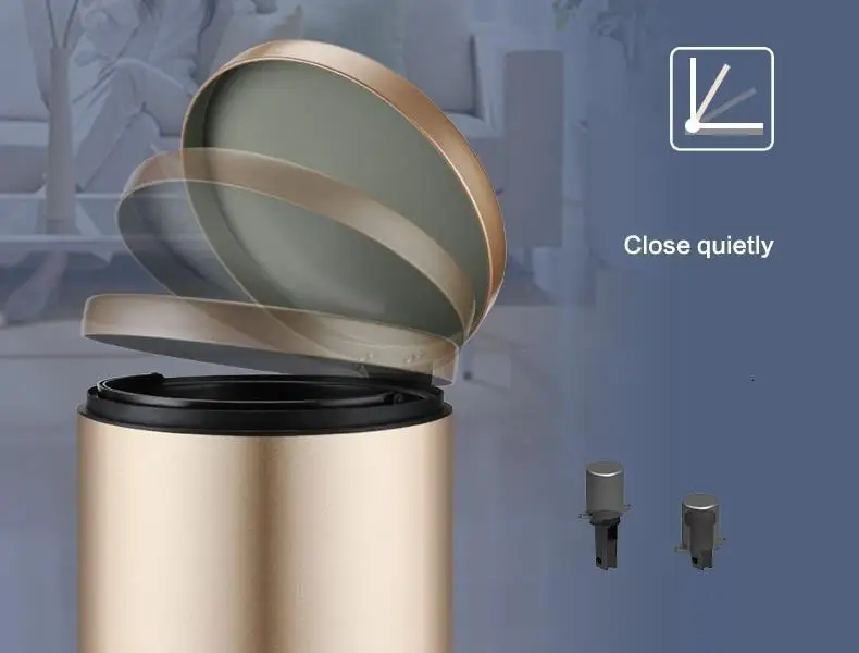 Reciclaje Trashcan мешок для мусора Basurero De Banheiro Habitacion Papelera Cocina педаль Lixeira Cubo Basura корзина для мусора