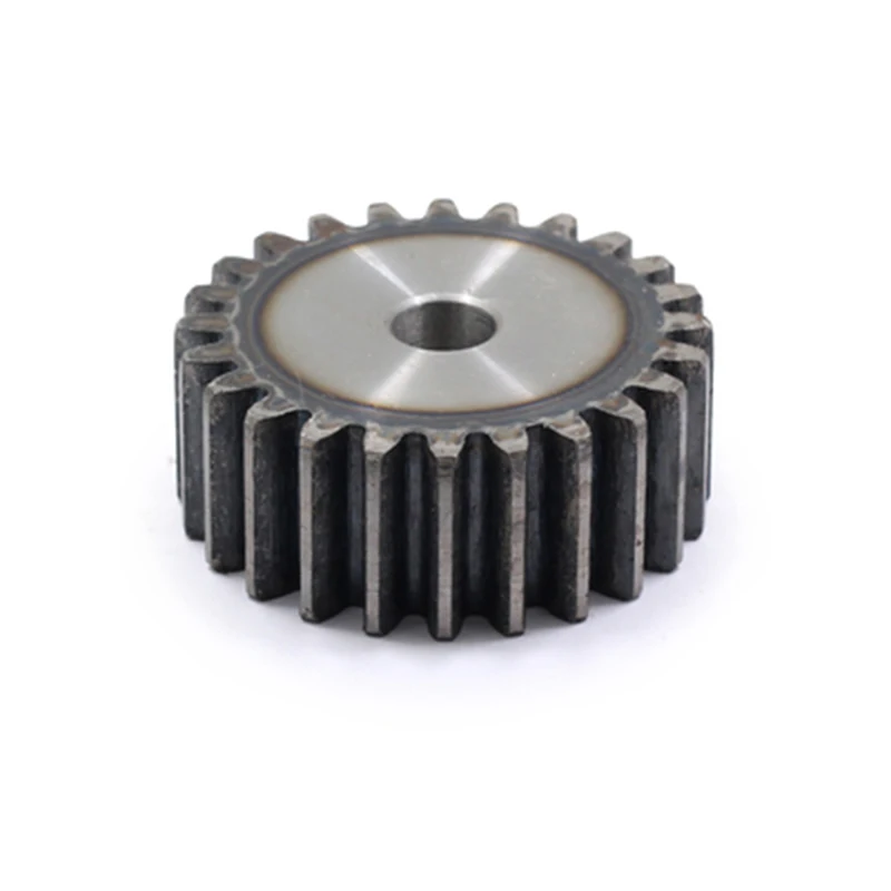 

1pcs Cylindrical gear 45# steel spur gear 2 Mold 60T spur gear transmission straight gear is gear 20 mm thickness