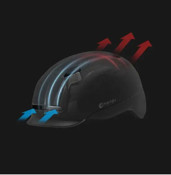 Smart4u Intelligent Bike Helmet Cycling Helmets For Men Women LED Light 3 Modes PC Integrally Molded Mountain Road | Спорт и