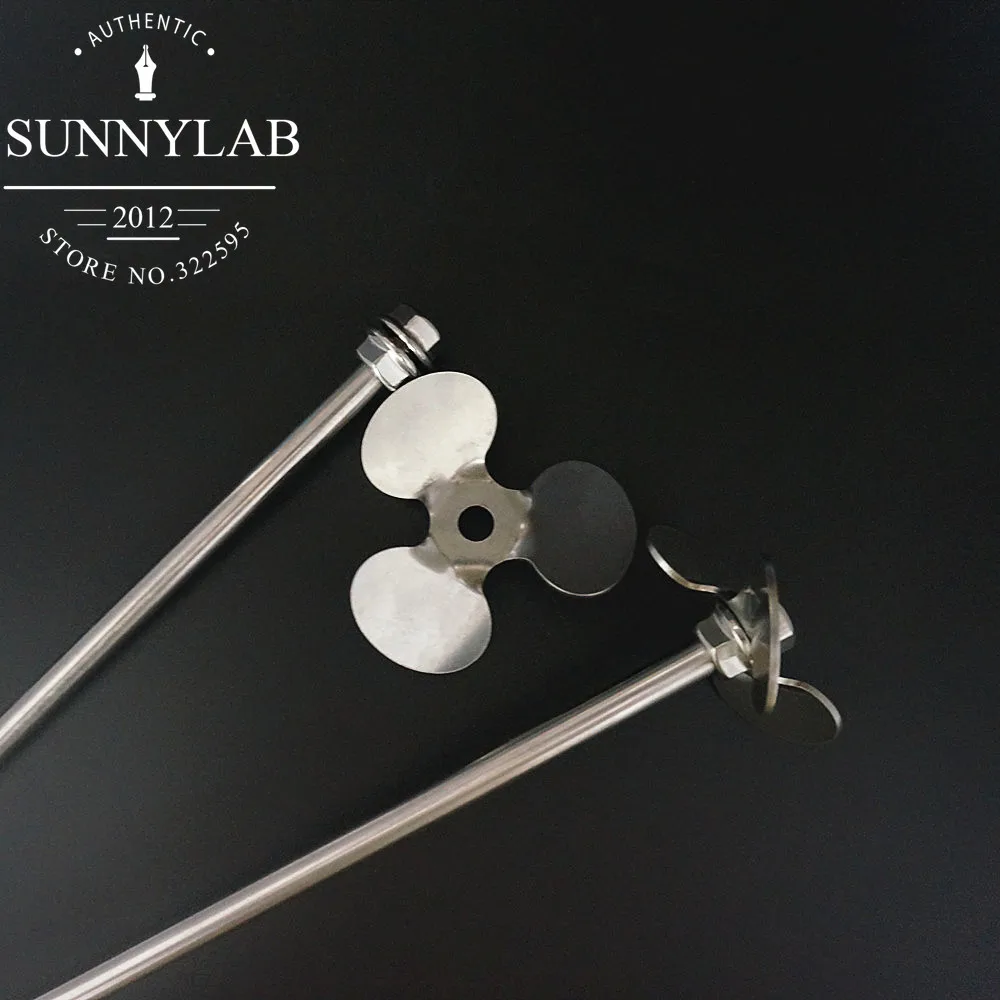 1 Набор lab из нержавеющей стали три листа весло мешалка лезвия с агитирующим