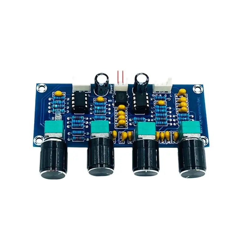 NE5532 digital power amplifier preamp tone board HIFI fever level high and low | Электроника