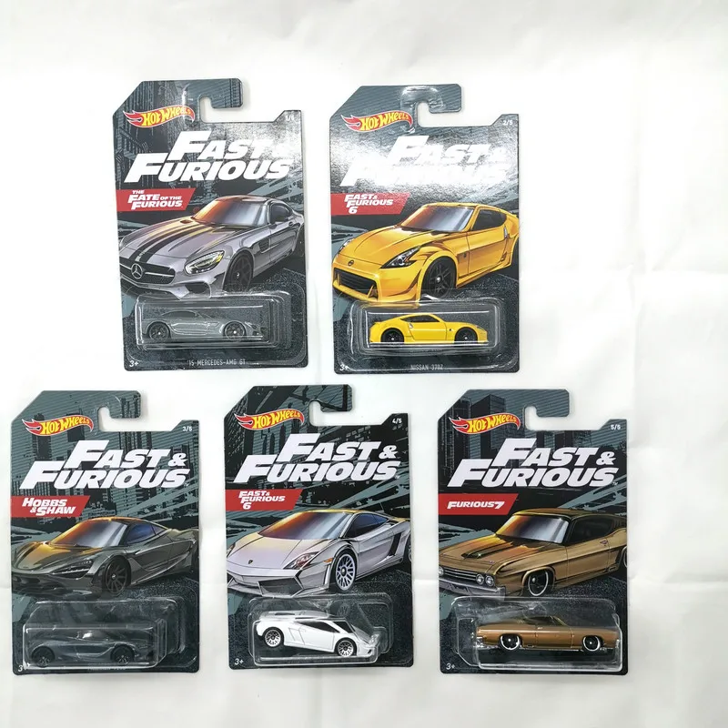 Автомобиль Hot Wheels 1/64 Форсаж и литая под давлением NISSAN 370Z McLAREN 720S коллекционный
