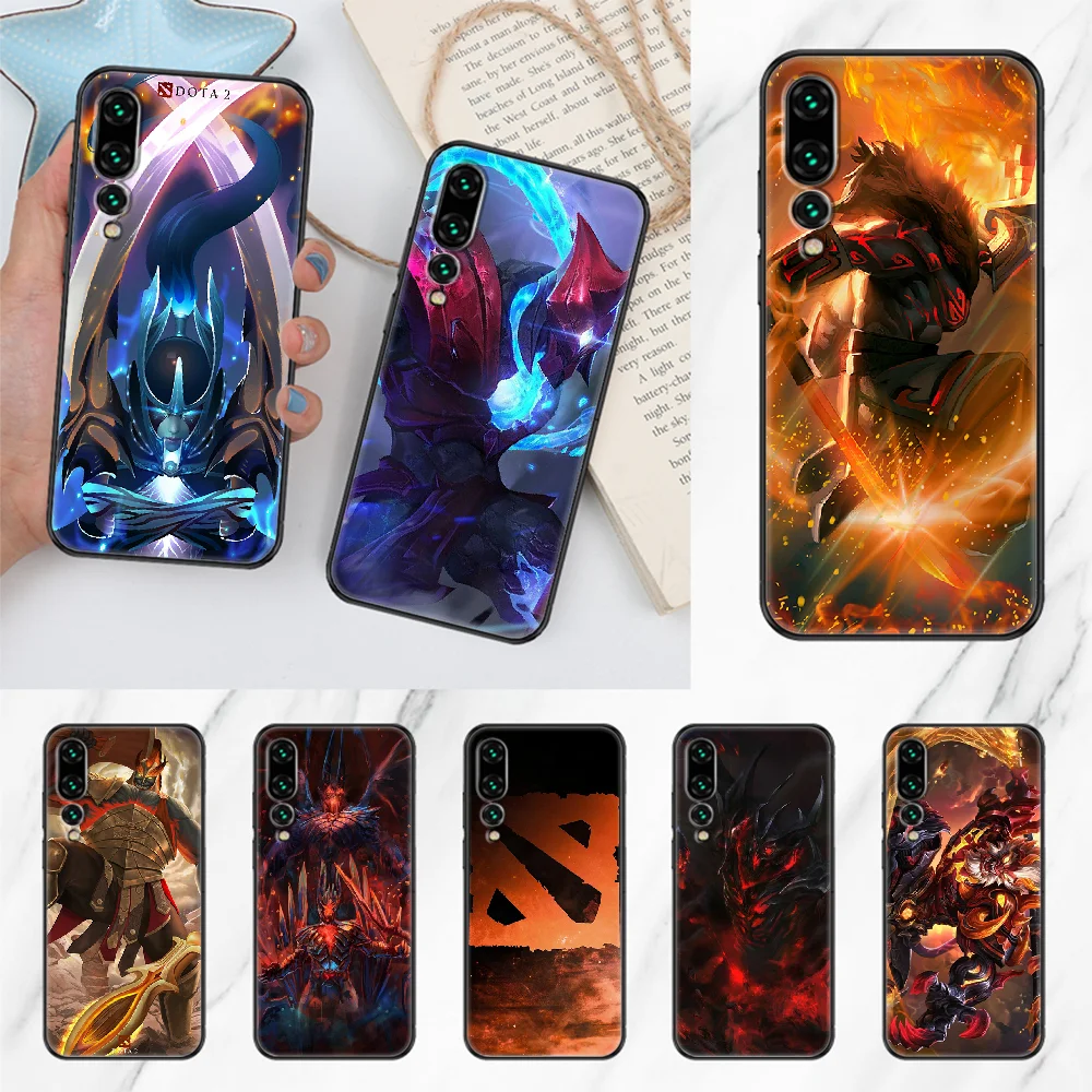 Чехол для телефона Game Dota 2 Huawei P Mate P10 P20 P30 P40 10 20 Smart Z Pro Lite 2019 черный чехол из ТПУ